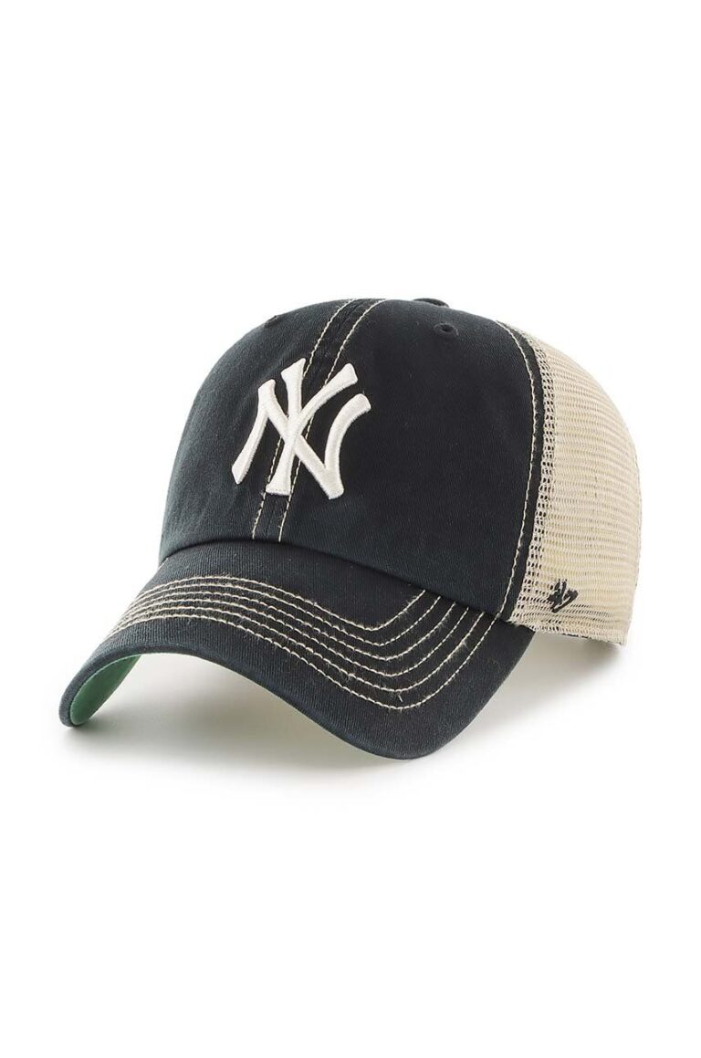 47 brand sapca MLB New York Yankees culoarea negru