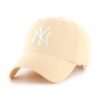 47 brand sapca MLB New York Yankees culoarea portocaliu