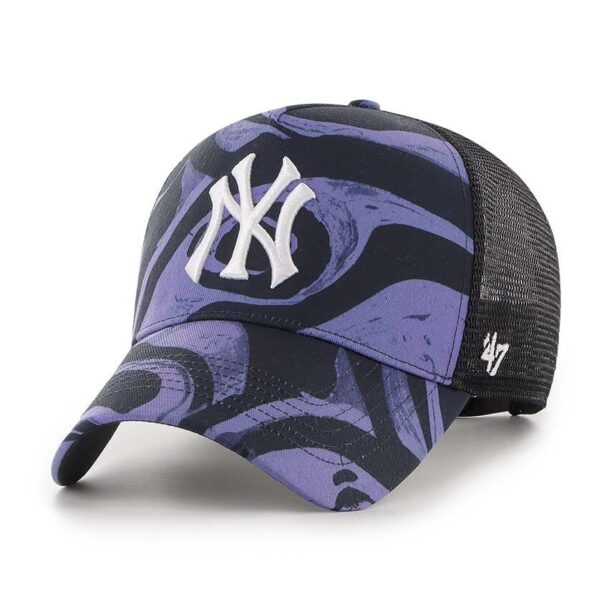 47 brand sapca MLB New York Yankees culoarea violet