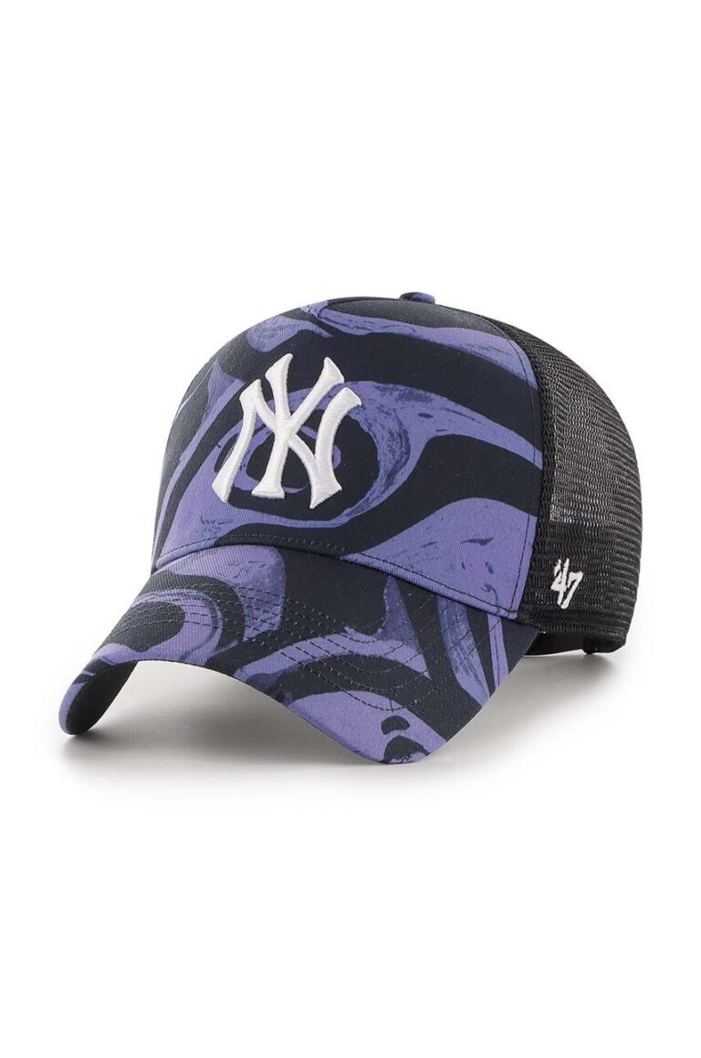 47 brand sapca MLB New York Yankees culoarea violet