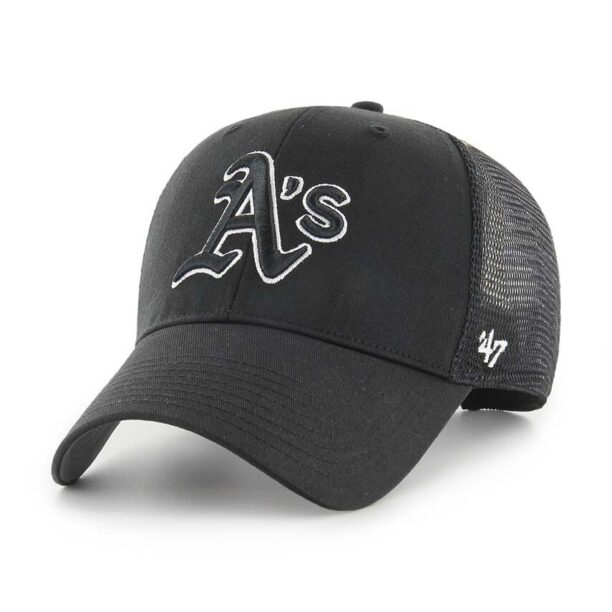 47 brand sapca MLB Oakland Athletics culoarea negru