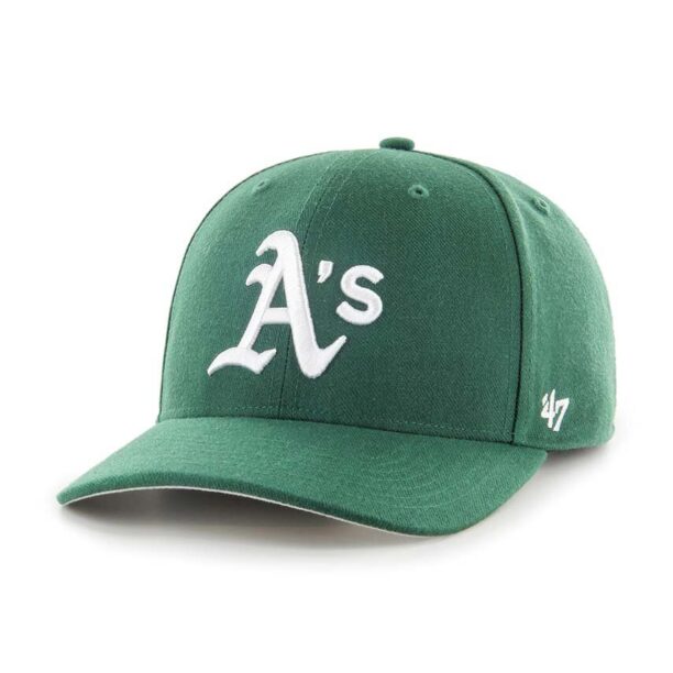 47 brand sapca MLB Oakland Athletics culoarea verde