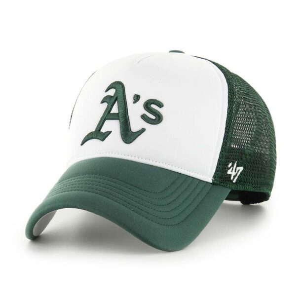 47 brand sapca MLB Oakland Athletics culoarea verde