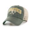 47 brand sapca MLB Oakland Athletics culoarea verde