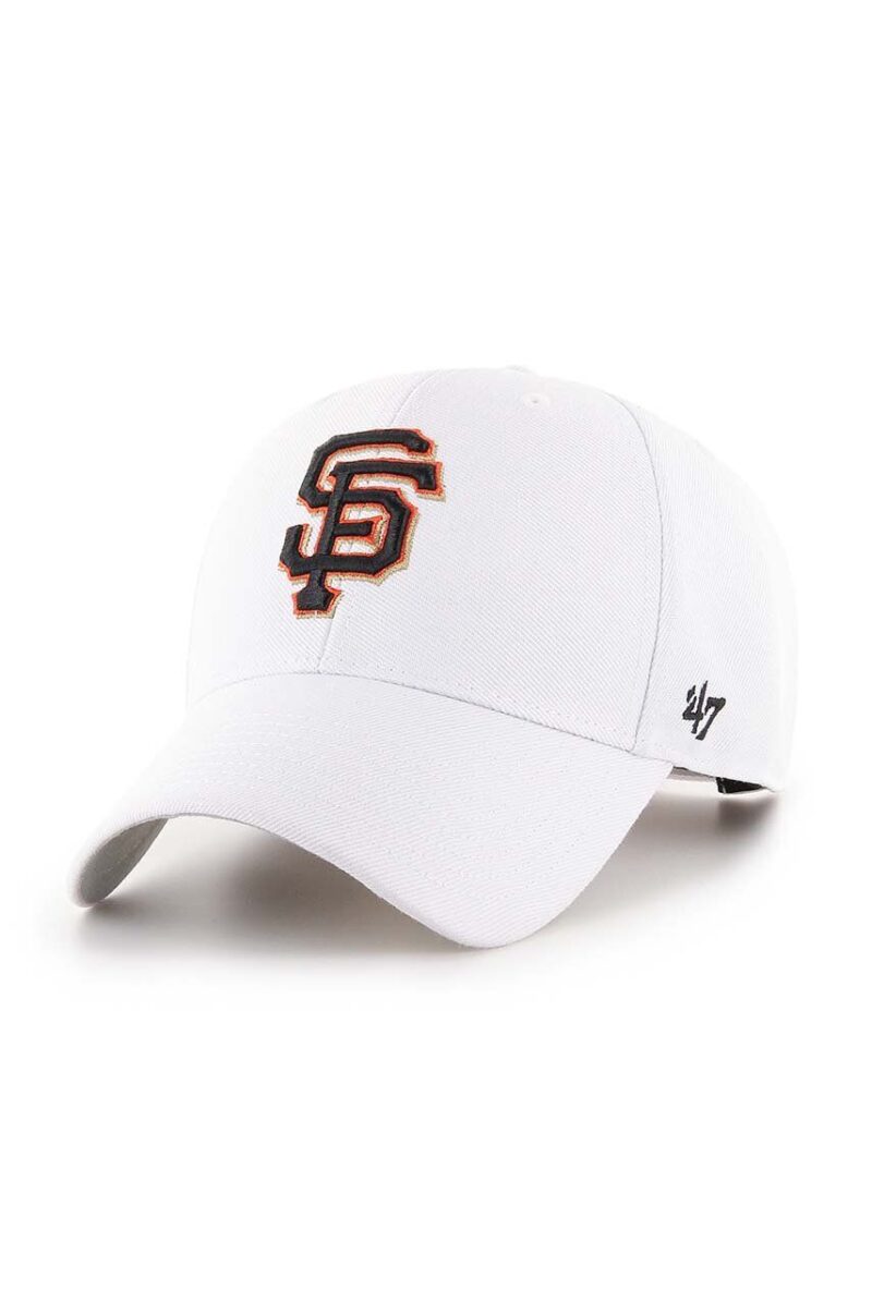 47 brand sapca MLB San Francisco Giants culoarea alb