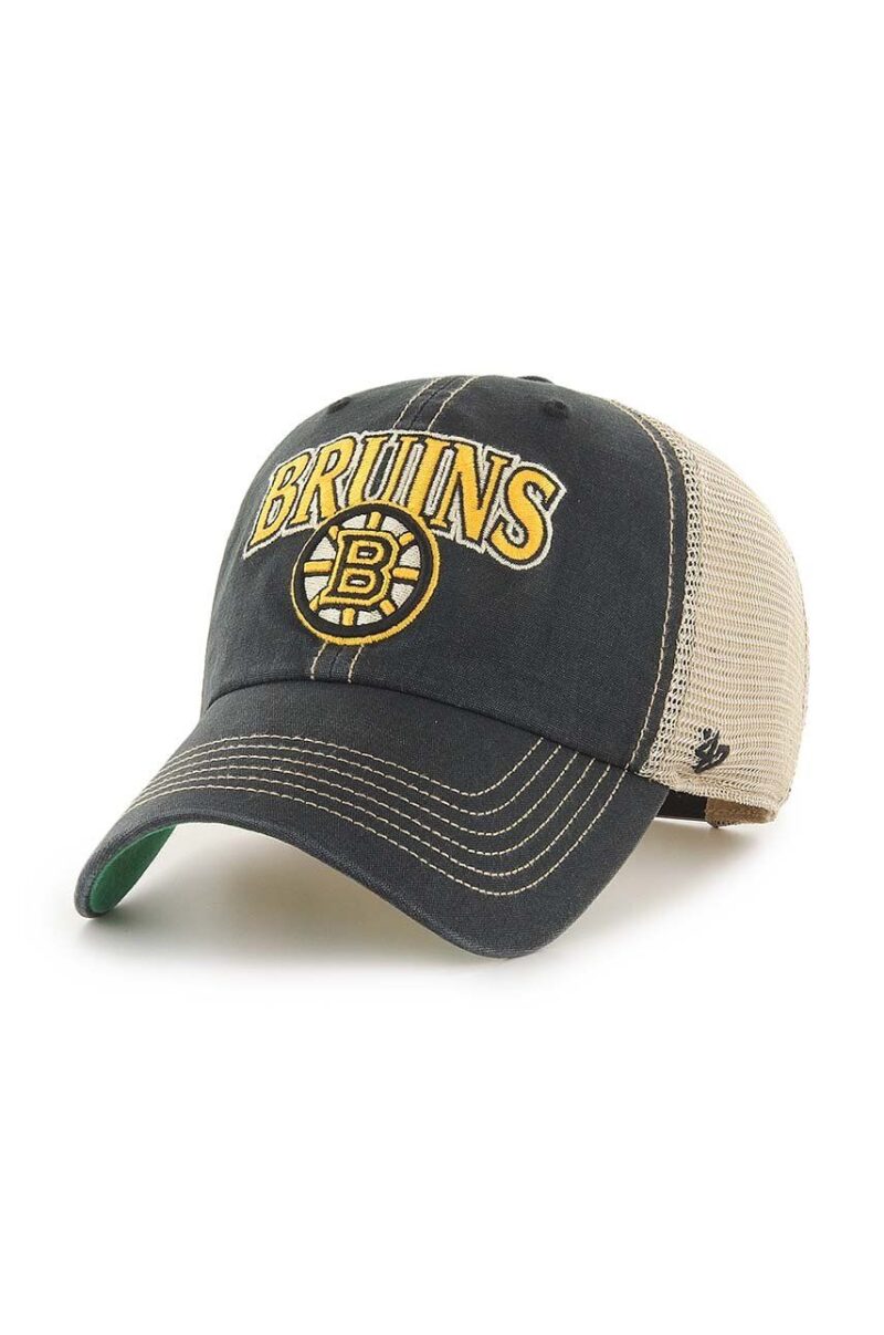 47 brand sapca NHL Boston Bruins culoarea albastru marin