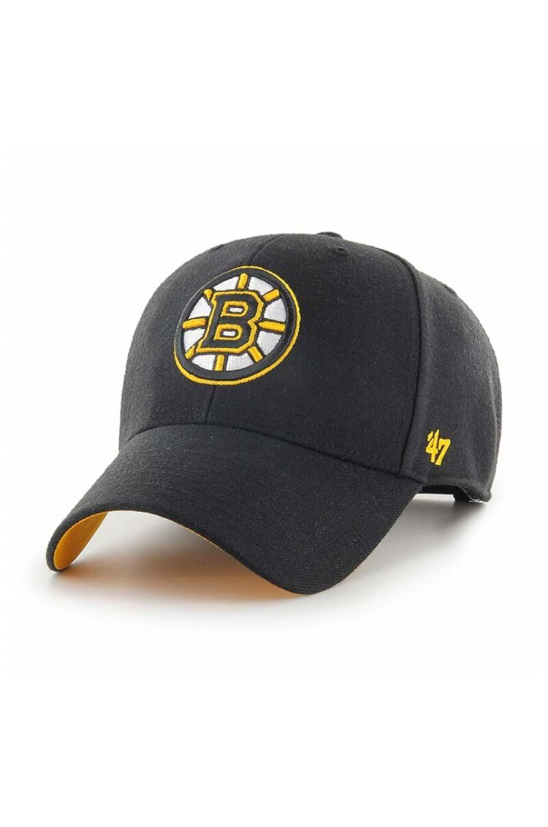 47 brand sapca NHL Boston Bruins culoarea negru