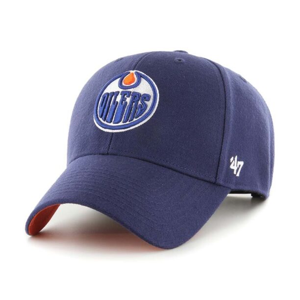 47 brand sapca NHL Edmonton Oilers culoarea albastru marin