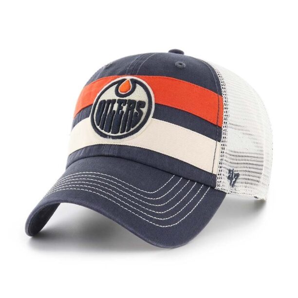 47 brand sapca NHL Edmonton Oilers culoarea albastru marin