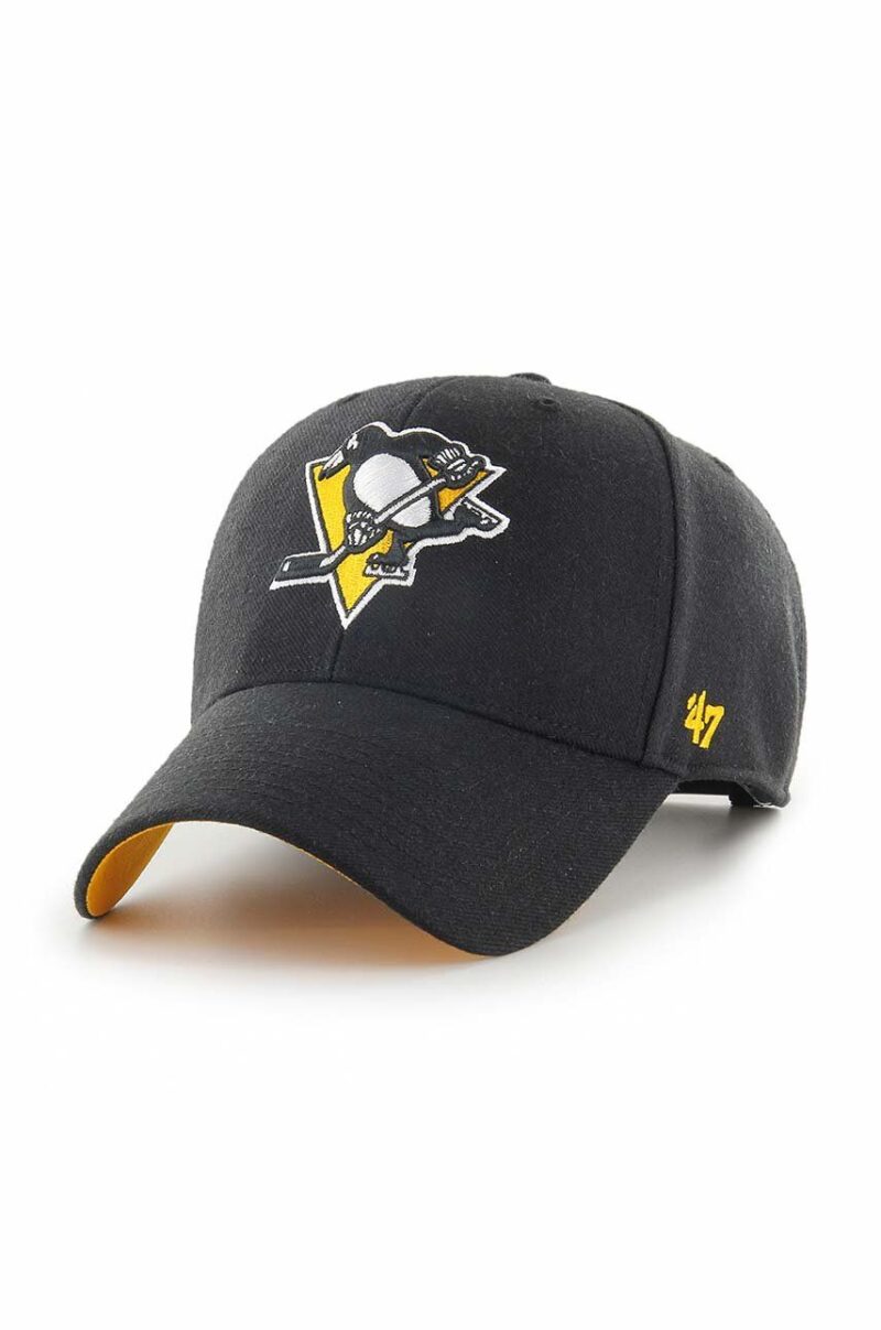 47 brand sapca NHL Pittsburgh Penguins culoarea negru