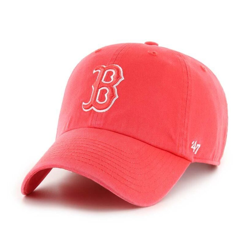 47 brand șapcă de baseball din bumbac MLB Boston Red Sox culoarea rosu