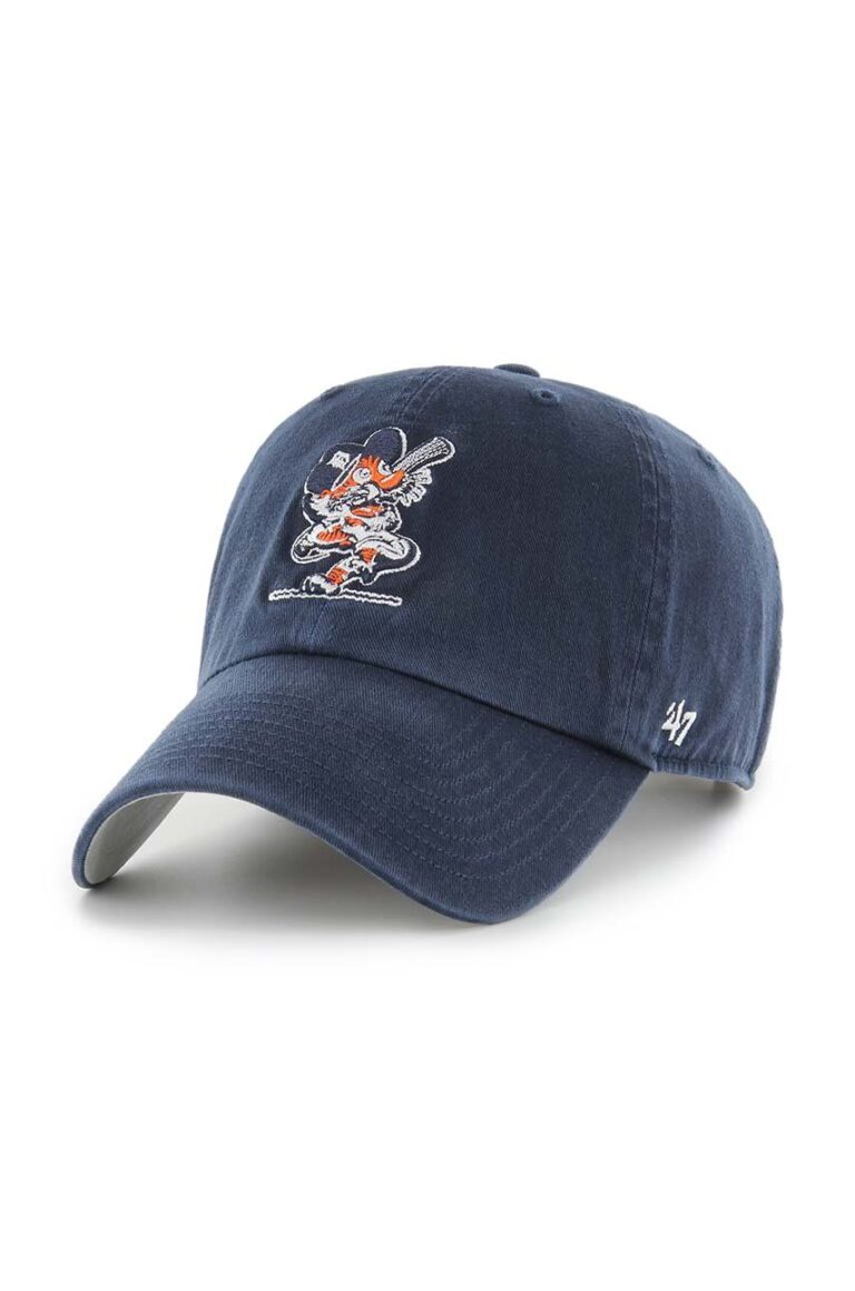 47 brand șapcă de baseball din bumbac MLB Detroit Tigers culoarea albastru marin