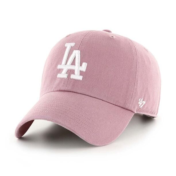 47 brand șapcă de baseball din bumbac MLB Los Angeles Dodgers culoarea roz