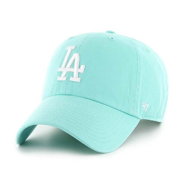 47 brand șapcă de baseball din bumbac MLB Los Angeles Dodgers culoarea verde