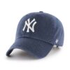 47 brand șapcă de baseball din bumbac MLB New York Yankees culoarea albastru marin