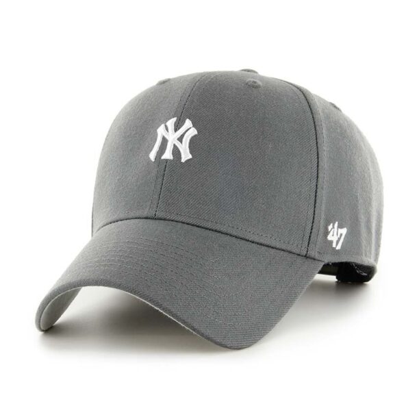 47 brand șapcă de baseball din bumbac MLB New York Yankees culoarea gri