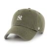 47 brand șapcă de baseball din bumbac MLB New York Yankees culoarea maro