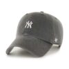 47 brand șapcă de baseball din bumbac MLB New York Yankees culoarea negru