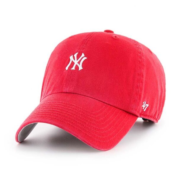 47 brand șapcă de baseball din bumbac MLB New York Yankees culoarea rosu