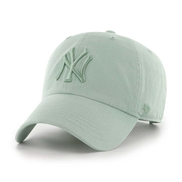 47 brand șapcă de baseball din bumbac MLB New York Yankees culoarea verde