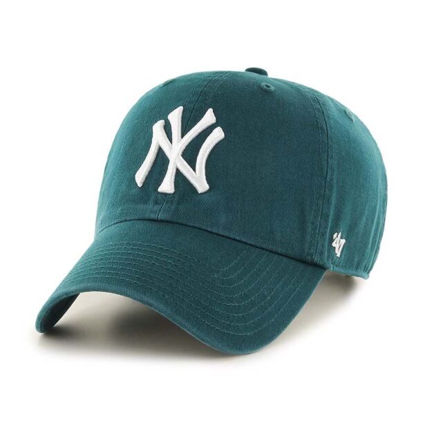 47 brand șapcă de baseball din bumbac MLB New York Yankees culoarea verde