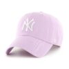 47 brand șapcă de baseball din bumbac MLB New York Yankees culoarea violet