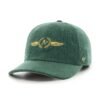 47 brand șapcă de baseball din bumbac MLB Oakland Athletics culoarea verde