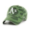 47 brand șapcă de baseball din bumbac MLB Oakland Athletics culoarea verde