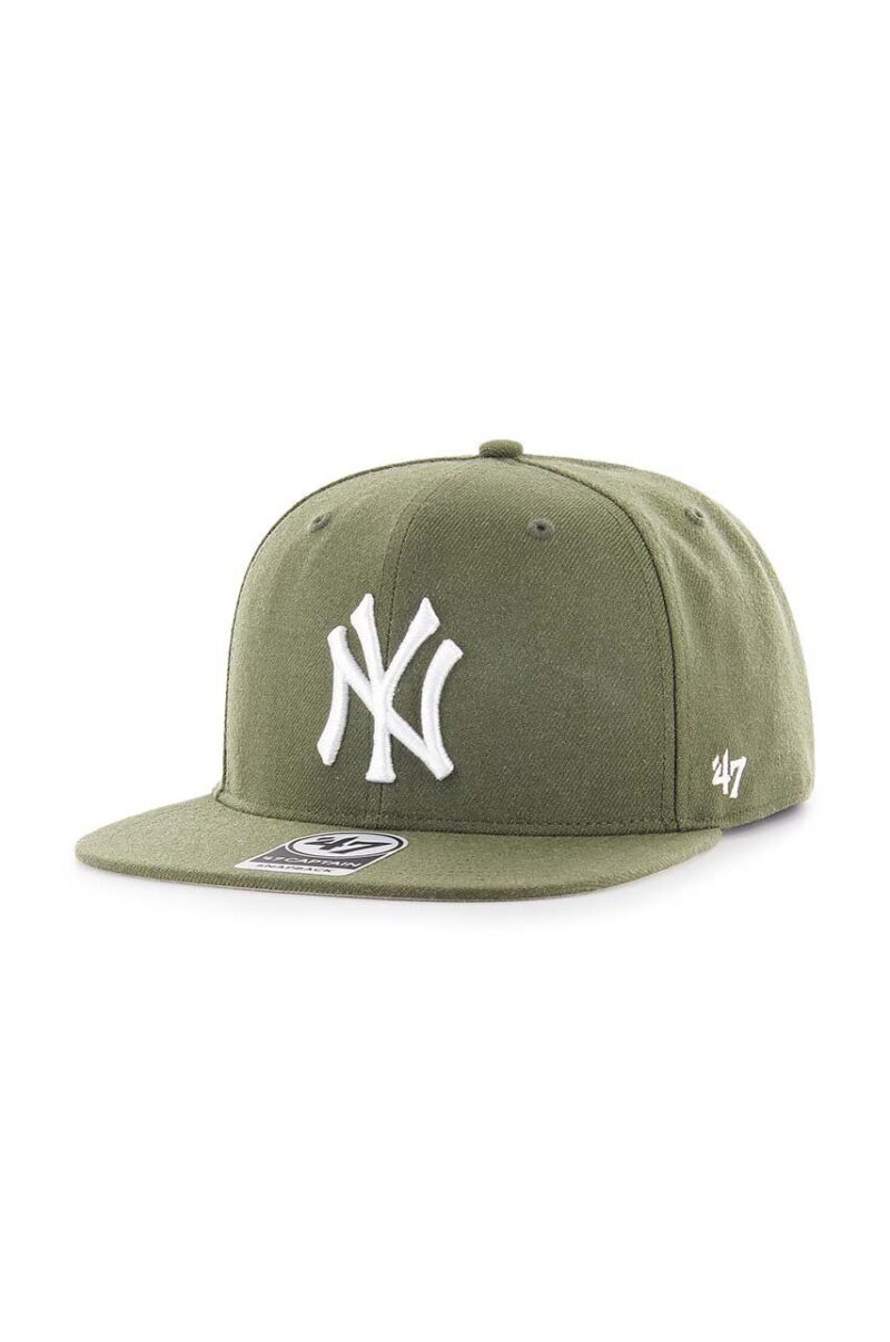 47 brand șapcă de lana MLB New York Yankees culoarea verde