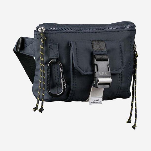 A.P.C. borsetă Banane Trek culoarea bleumarin PAAFH.H62219-DARKNAVY preţ