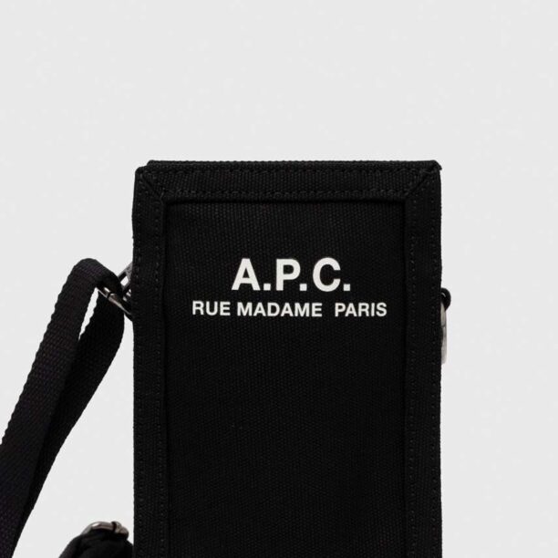 A.P.C. borseta recuperation culoarea negru