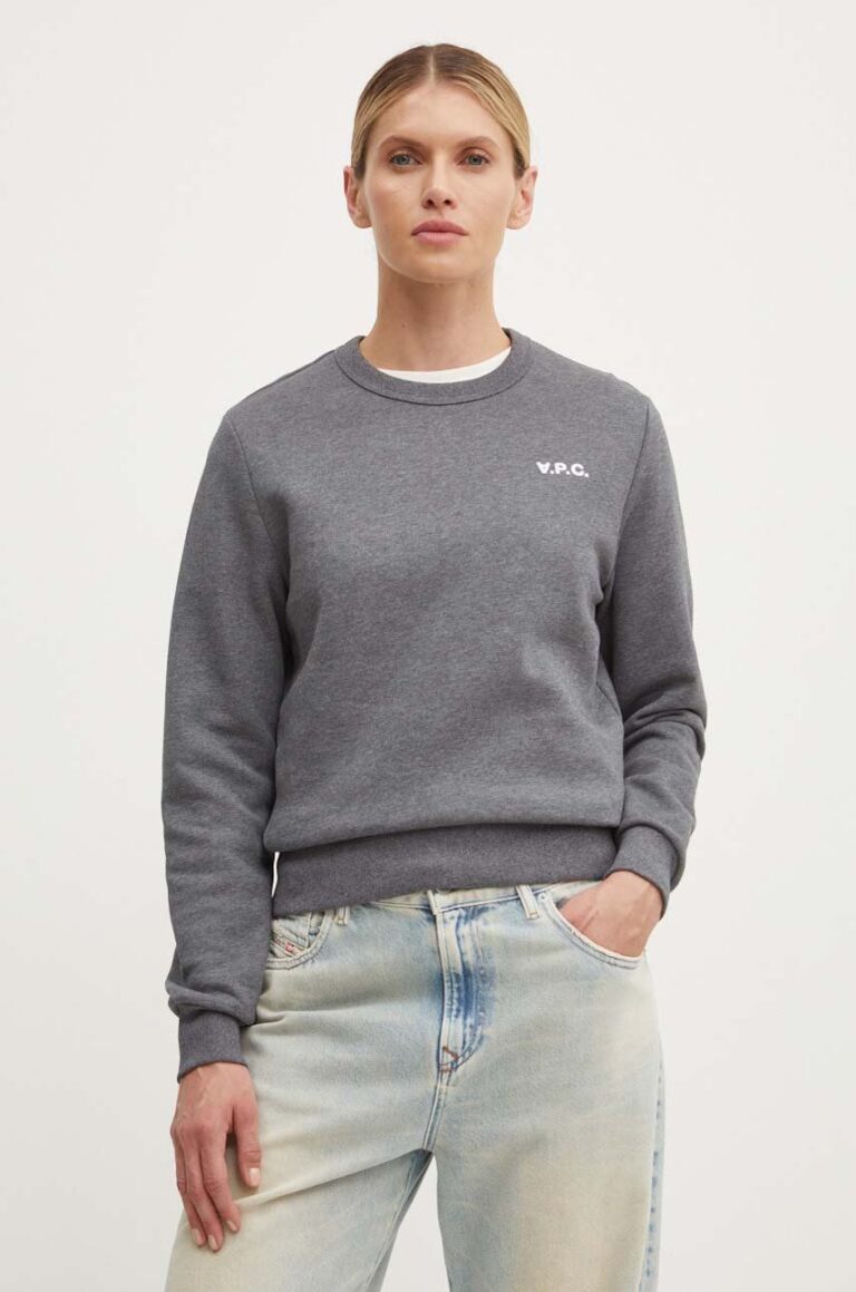 A.P.C. hanorac de bumbac sweat boxy petit vpc femei