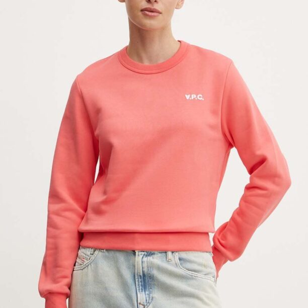 A.P.C. hanorac de bumbac sweat boxy petit vpc femei