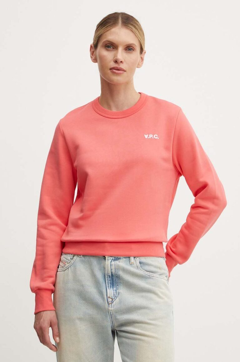 A.P.C. hanorac de bumbac sweat boxy petit vpc femei