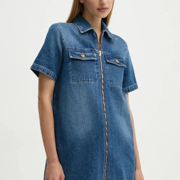 A.P.C. rochie din denim robe amanda mini