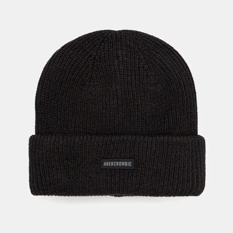 Abercrombie & Fitch caciula copii culoarea negru