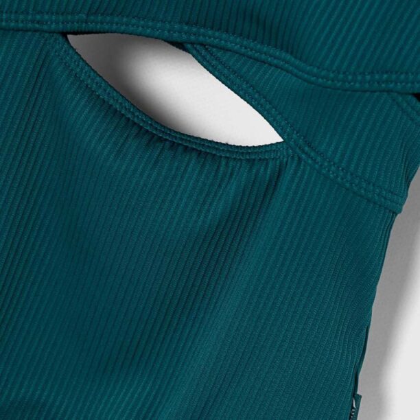 Abercrombie & Fitch costum de baie dintr-o bucată pentru copii culoarea verde preţ