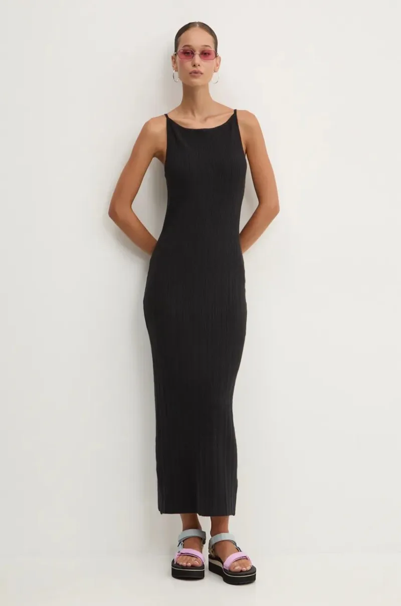 Abercrombie & Fitch rochie culoarea negru