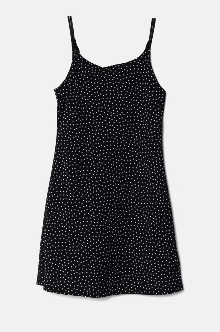 Abercrombie & Fitch rochie fete culoarea negru