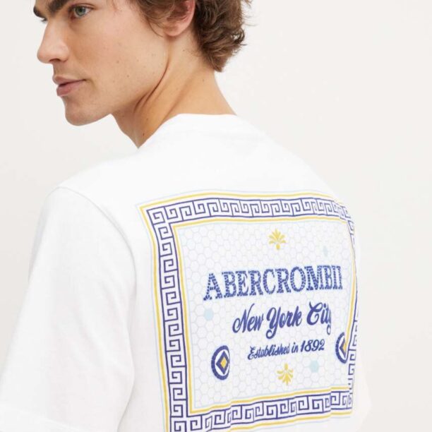 Abercrombie & Fitch tricou din bumbac barbati