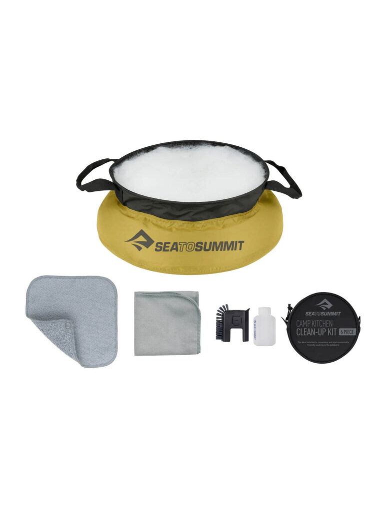 Accesorii pentru bucătărie Sea to Summit Camp Kitchen Clean-Up Kit 6P Set