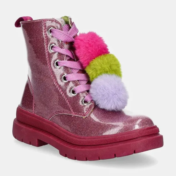 Agatha Ruiz de la Prada bocanci copii culoarea roz