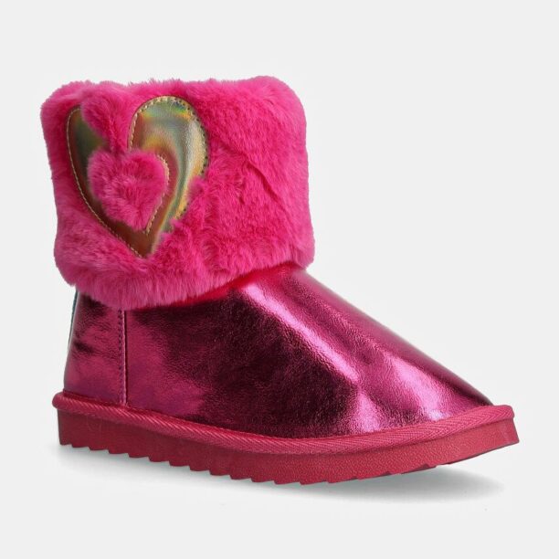 Agatha Ruiz de la Prada cizme de iarna copii culoarea roz