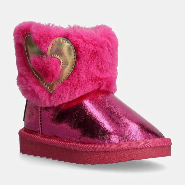 Agatha Ruiz de la Prada cizme de iarna copii culoarea roz