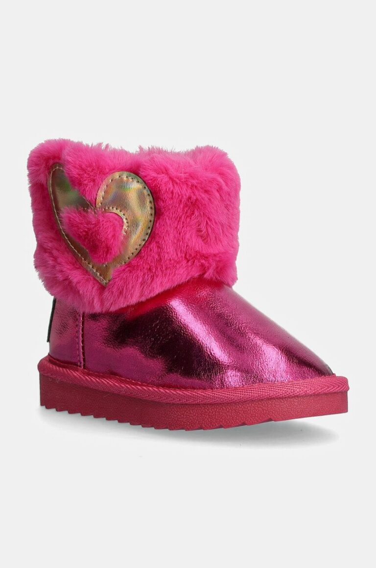 Agatha Ruiz de la Prada cizme de iarna copii culoarea roz