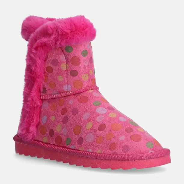 Agatha Ruiz de la Prada cizme de iarna copii culoarea roz