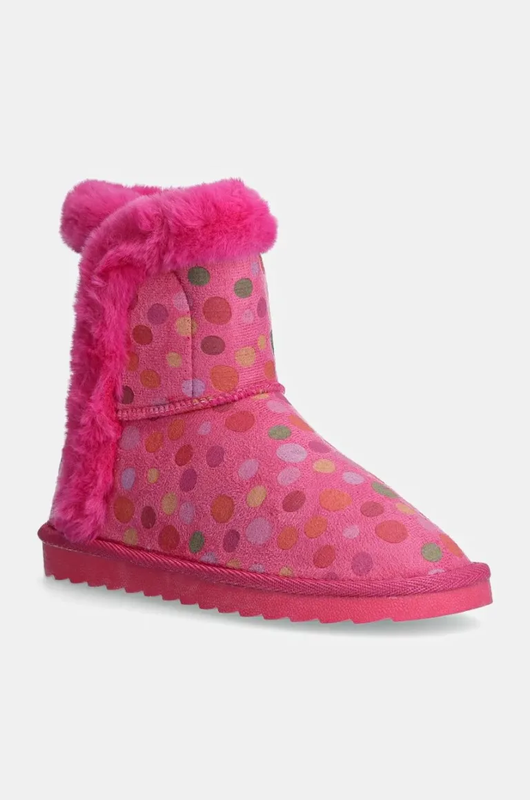 Agatha Ruiz de la Prada cizme de iarna copii culoarea roz