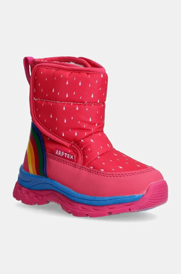 Agatha Ruiz de la Prada cizme de iarna copii culoarea roz