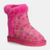 Agatha Ruiz de la Prada cizme de iarna pentru copii culoarea roz