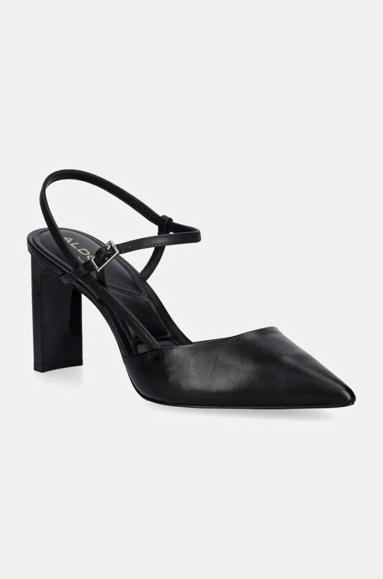 Aldo pantofi de piele DARABRIVER culoarea negru